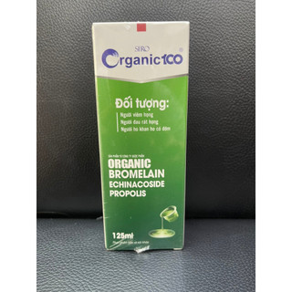 Siro ho organic100 cho trẻ từ 01 tuổi