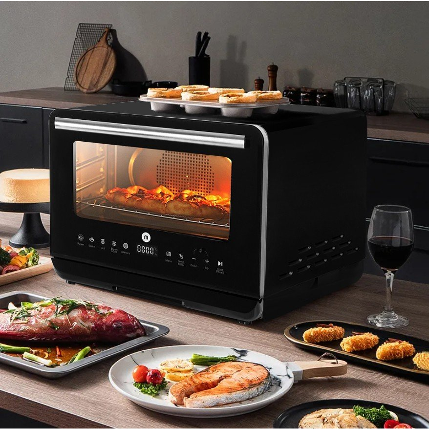 Lò Chiên Không Dầu Kết Hợp Hơi Nước Mishio MK318 20 Lít