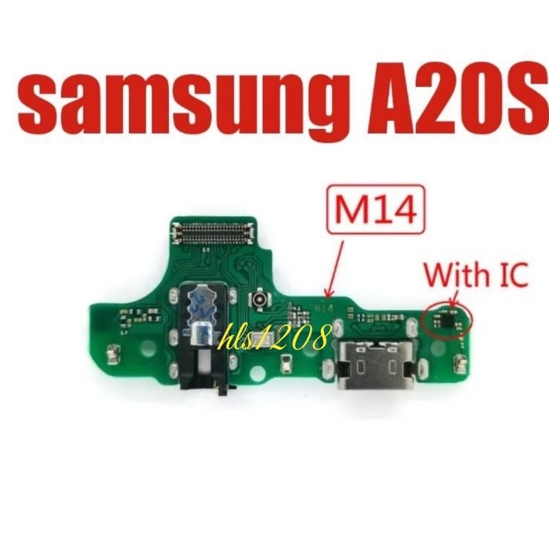 Cụm sạc samsung A20S M12 M14