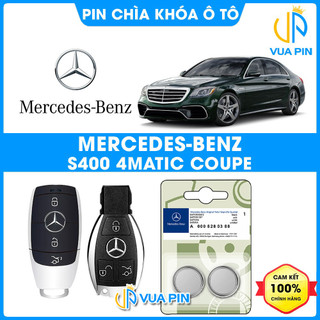 Pin chìa khóa ô tô Mercedes S400 4MATIC Coupe chính hãng Mercedes sản xuất tại Indonesia 3V Panasonic