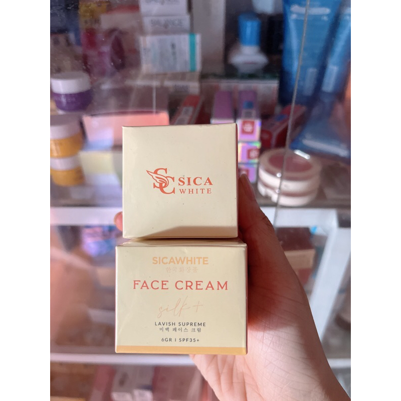 Kem Face Lụa Silk Sica White