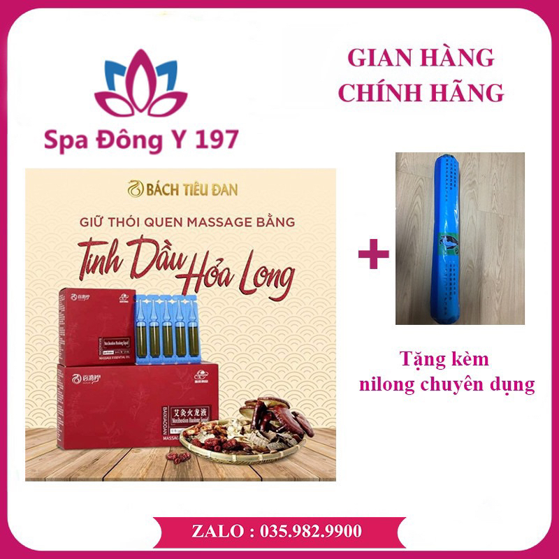 TINH DẦU BÁCH TIÊU ĐAN, TINH DẦU HOẢ LONG - Tặng kèm 20m nilong chuyên dụng