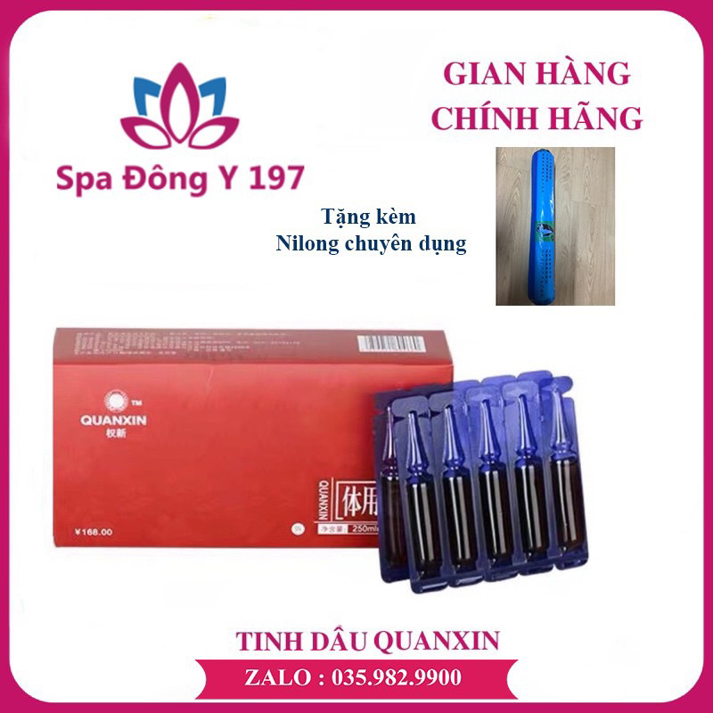 Tinh dầu hoả liệu Quanxin - Tặng kèm 5m nilong chuyên dụng