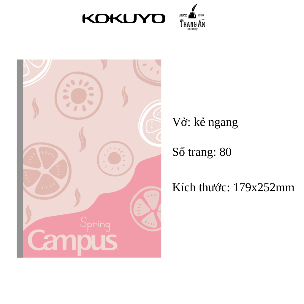Vở Campus kẻ ngang Four Season 2 80/120 trang