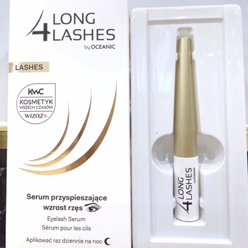 [Bill Ba Lan Hàng sẵn) Serum dưỡng dài dày mi Long 4 Lashes