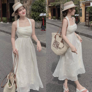 ĐẦM MIDI DÂY CỔ YẾM (KÈM VIDEO HÌNH THẬT)