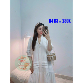 Đầm suông đuôi cá tay lỡ