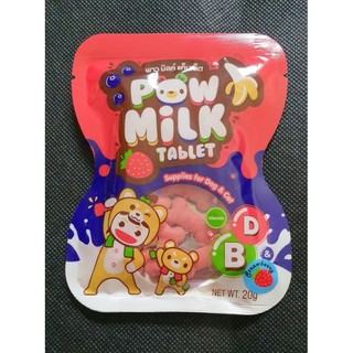 🦔🐕🐈🐁 Kẹo sữa dê Pow Milk gói tiện dụng 20g