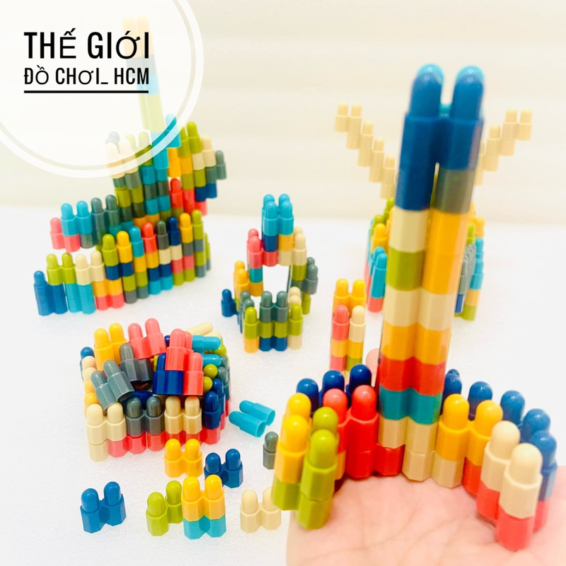 Đồ chơi xếp hình lắp ráp Lego nút lớn dành cho bé yêu.