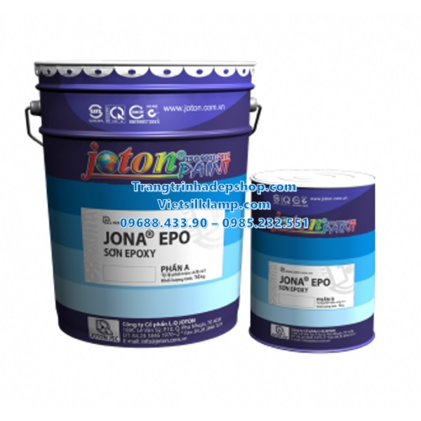 Sơn phủ công nghiệp - Sơn nhũ bạc JOTON JONA  ALUMINIUM (20kg)