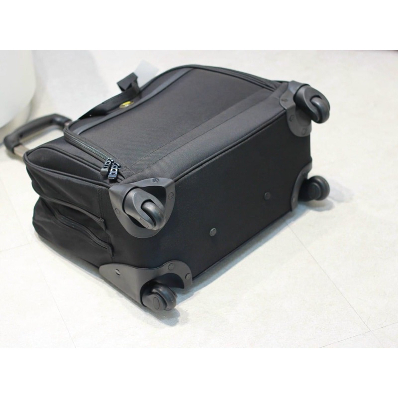 -Vali/ túi kéo doanh nhân  Olimpia travel bag--tone đen classic sang trọng