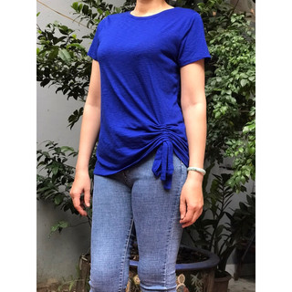 Áo thun cotton rút dây siêu cute