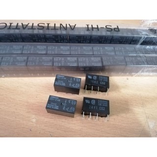 Rơ le Relay OMRON đen 12V-24V 8 chân G5V-2-H1-12V-24V
