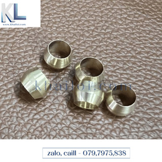 Hạt bắp đồng -Nhẫn ống đồng- Hạt bắp liên kết nón và ren côn lõm nối ống đồng