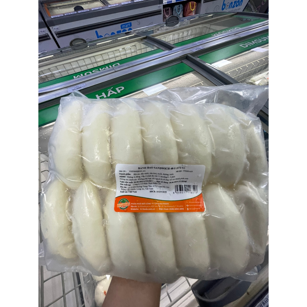 Bonzon - Bánh bao sandwich 672g