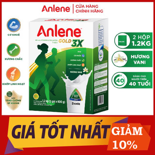 Sữa Bột Anlene Gold Movepro Hương Vani Hộp 1,2kg