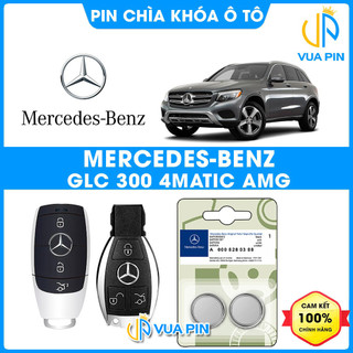 Pin chìa khóa ô tô Mercedes GLC 300 4MATIC chính hãng Mercedes sản xuất tại Indonesia 3V Panasonic
