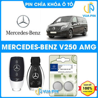 Pin chìa khóa ô tô Mercedes V250 AMG chính hãng Mercedes sản xuất tại Indonesia 3V Panasonic