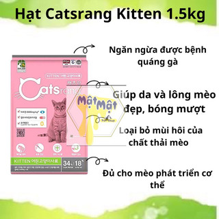 Thức ăn cho mèo con Catsrang Kitten 1,5kg