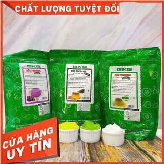 Bột pudding bkb gói 1kg làm pudding trứng - socola - matcha - khoai môn