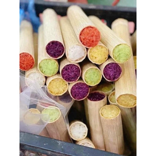 Cơm lam ngũ sắc set 5 ống (chỉ giao hỏa tốc)