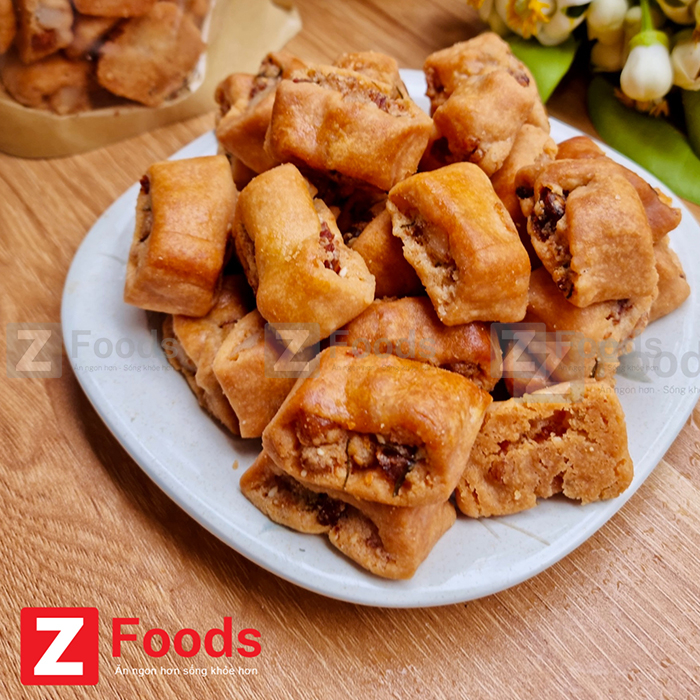 Bánh chả Hà Nội ăn vặt ít ngọt, làm tươi trong ngày- set 200/500Gr