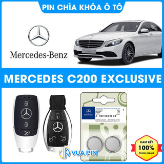 Pin chìa khóa ô tô Mercedes C200 Exclusive điện áp 3V Pin Smartkey bộ 2 viên – Pin chìa khóa Mercedes C200 Ex