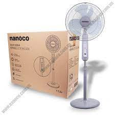 Quạt đứng cơ nanoco nsf1601g motor dây đồng + sử dụng bạc đạn 3 cấp độ gió