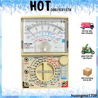 Đồng hồ vạn năng, đồng hồ đo điện wellink hl-903