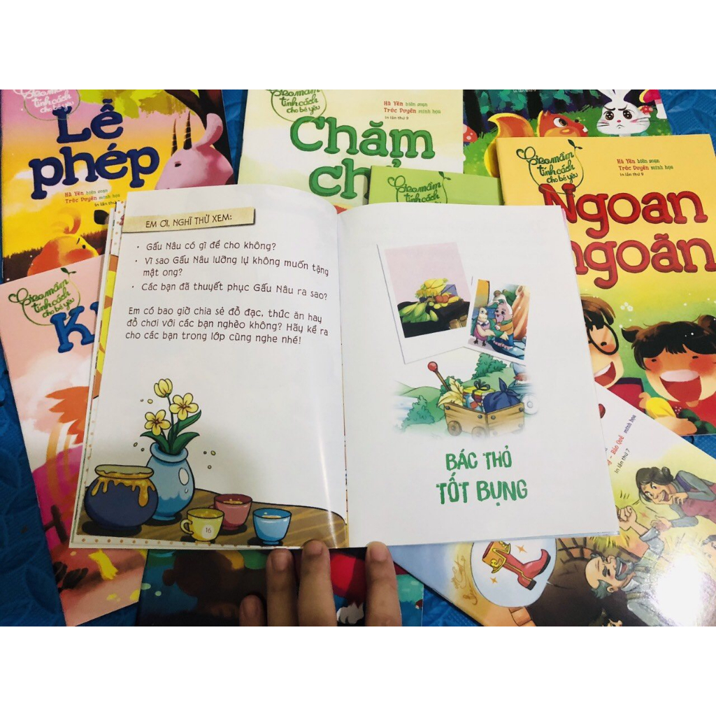 Sách - Gieo Mầm Tính Cách Cho Bé Yêu