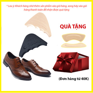 Cặp lót mũi giày cao gót, giày tây nam cao su non đệm êm ngón chân, giảm size giày hiệu quả_PK50