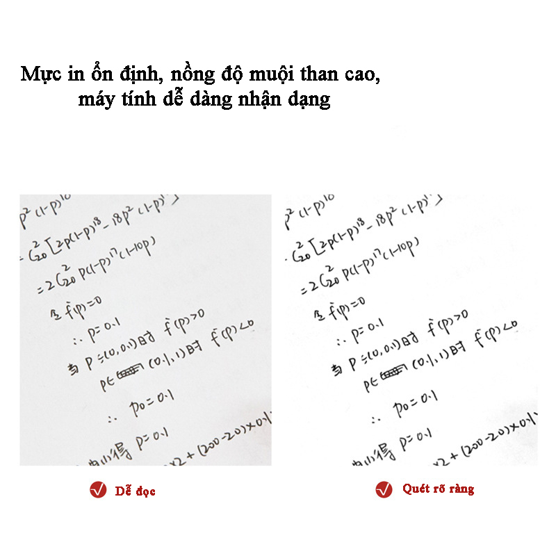 Ruột bút gel Deli V77 đầu ST ngòi 0,5mm