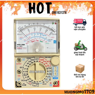 Đồng hồ vạn năng kim cơ wellink hl-903