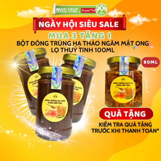 Bột Đông Trùng Hạ Thảo Fansi ngâm mật ong, 100ml