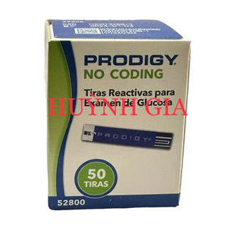 Hộp 50 que thử đường huyết prodigy chính hãng