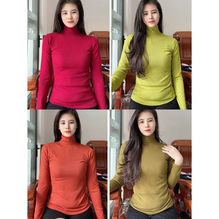 Áo gân tàu cổ lọ 40-60 kg mặc vừa
