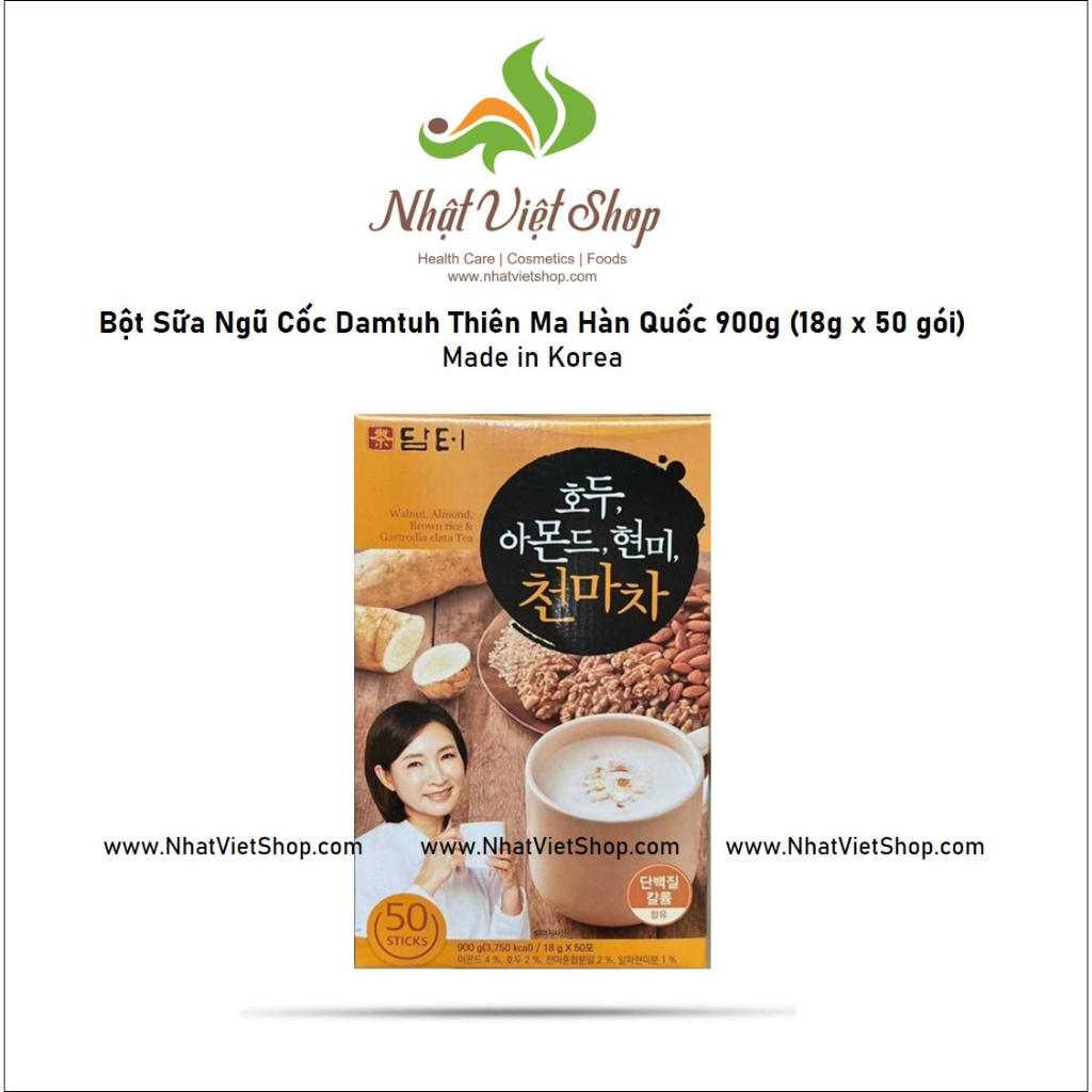 Bột Ngũ Cốc Thiên Ma Damtuh Hàn Quốc 900g  - Date: T4/2024