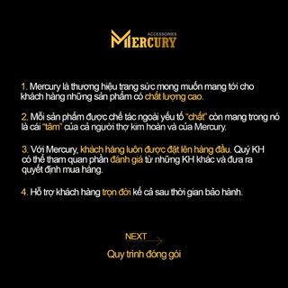 Dây chuyền thời trang nam Mercury Triangle
