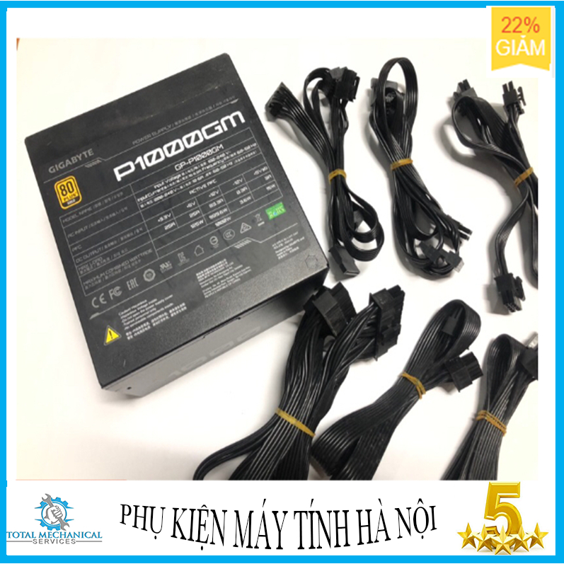 Nguồn gigabyte P1000GM công suất 1000w 80plus gold
