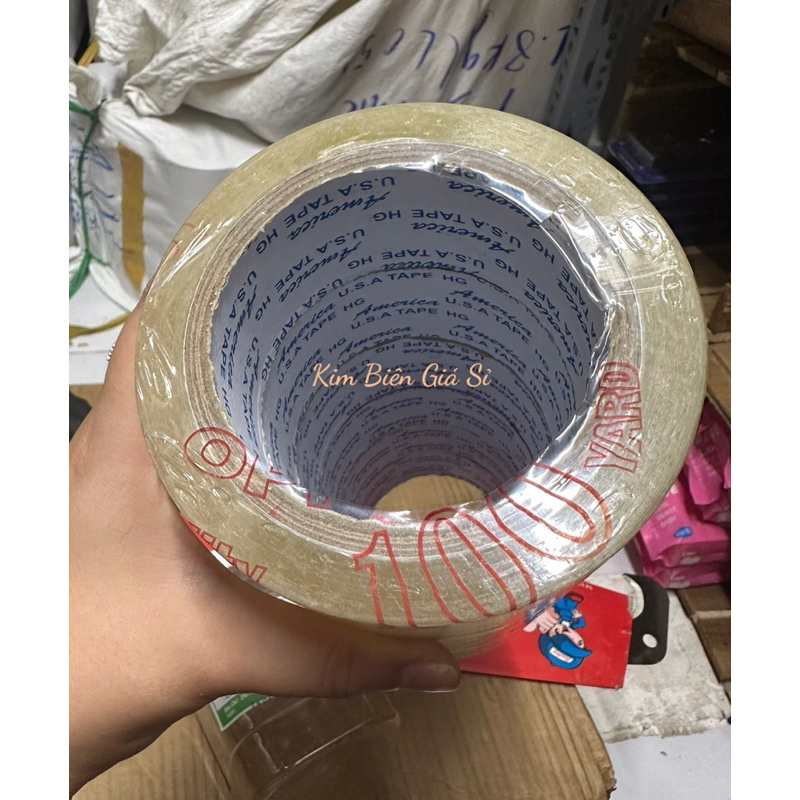 Băng Keo/Băng Dính Trong/Đục 4.8cm-lõi 5mm-1 cây/6 cuộn  Ship hoả tốc HCM