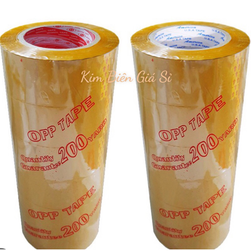 Băng Keo/Băng Dính Trong/Đục 4.8cm-lõi 5mm-1 cây/6 cuộn  Ship hoả tốc HCM
