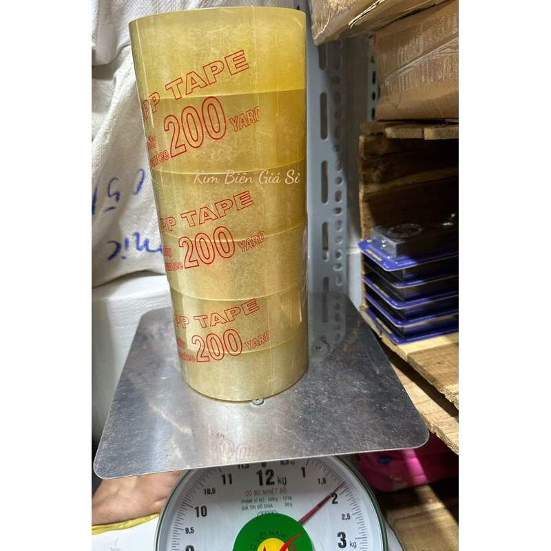 Băng Keo/Băng Dính Trong/Đục 4.8cm-lõi 5mm-1 cây/6 cuộn  Ship hoả tốc HCM