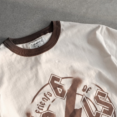 Áo thun nam nữ oversize CANDLES SIXTH T-SHIRT hình in sắc nét chất liệu cotton 250gsm