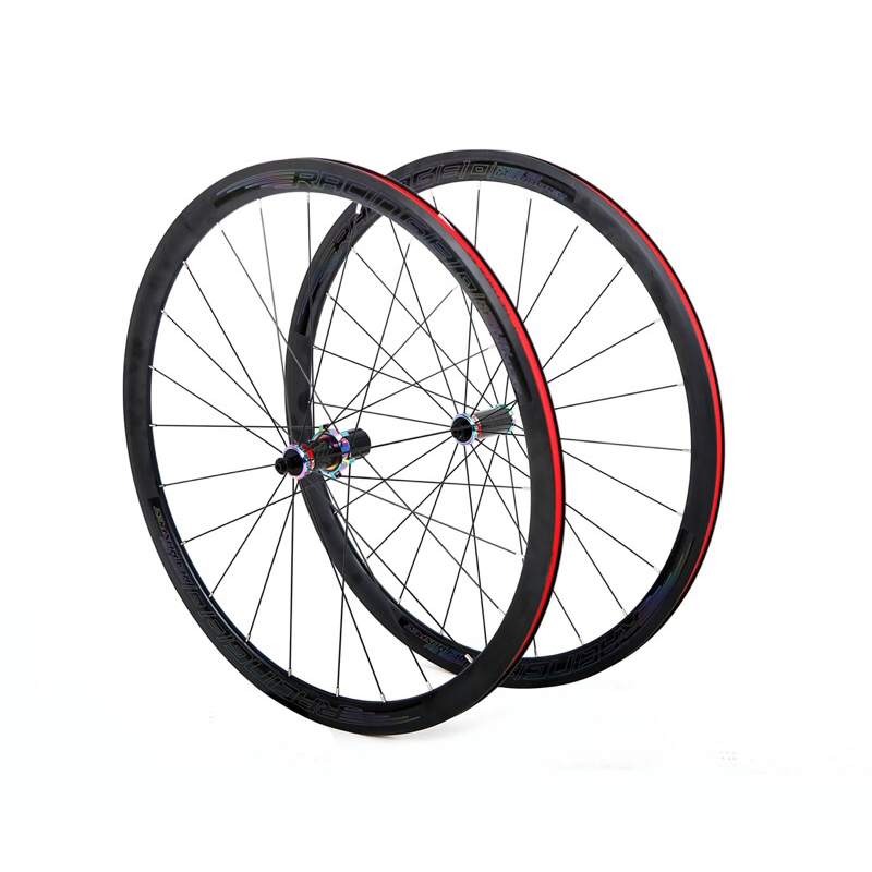 Bộ vành nhôm xe đạp road RETROSPEC RACING 700Cx36mm - Hub Carbon