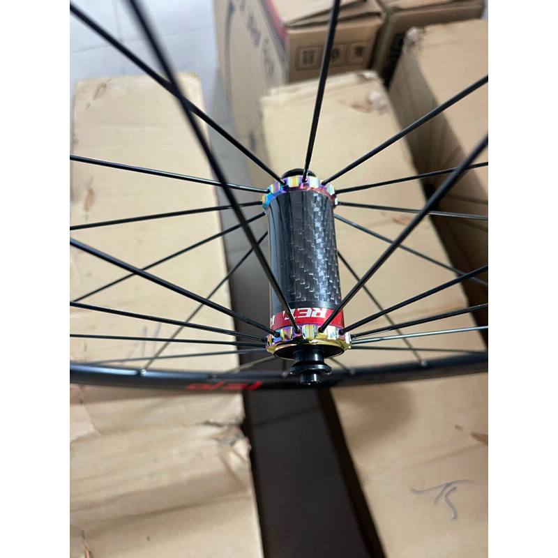 Bộ vành nhôm xe đạp road RETROSPEC RACING 700Cx36mm - Hub Carbon
