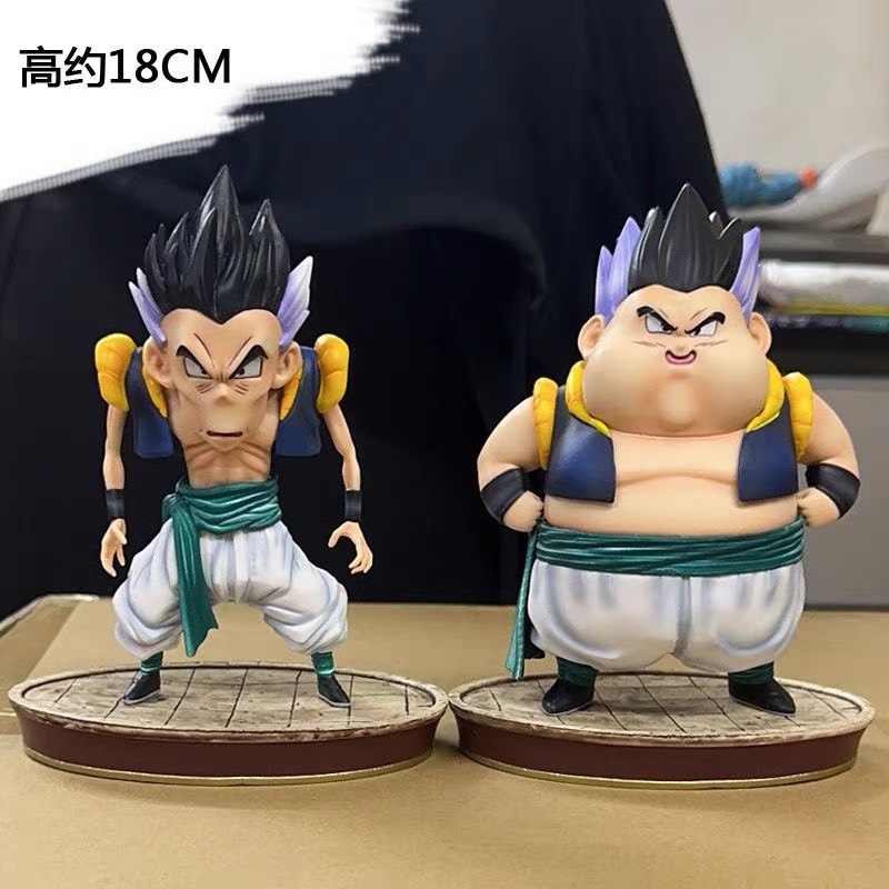 Mô Hình Gotenk Béo+Gầy Cao 15cm Sắc Nét Trong Truyện Dragon Ball
