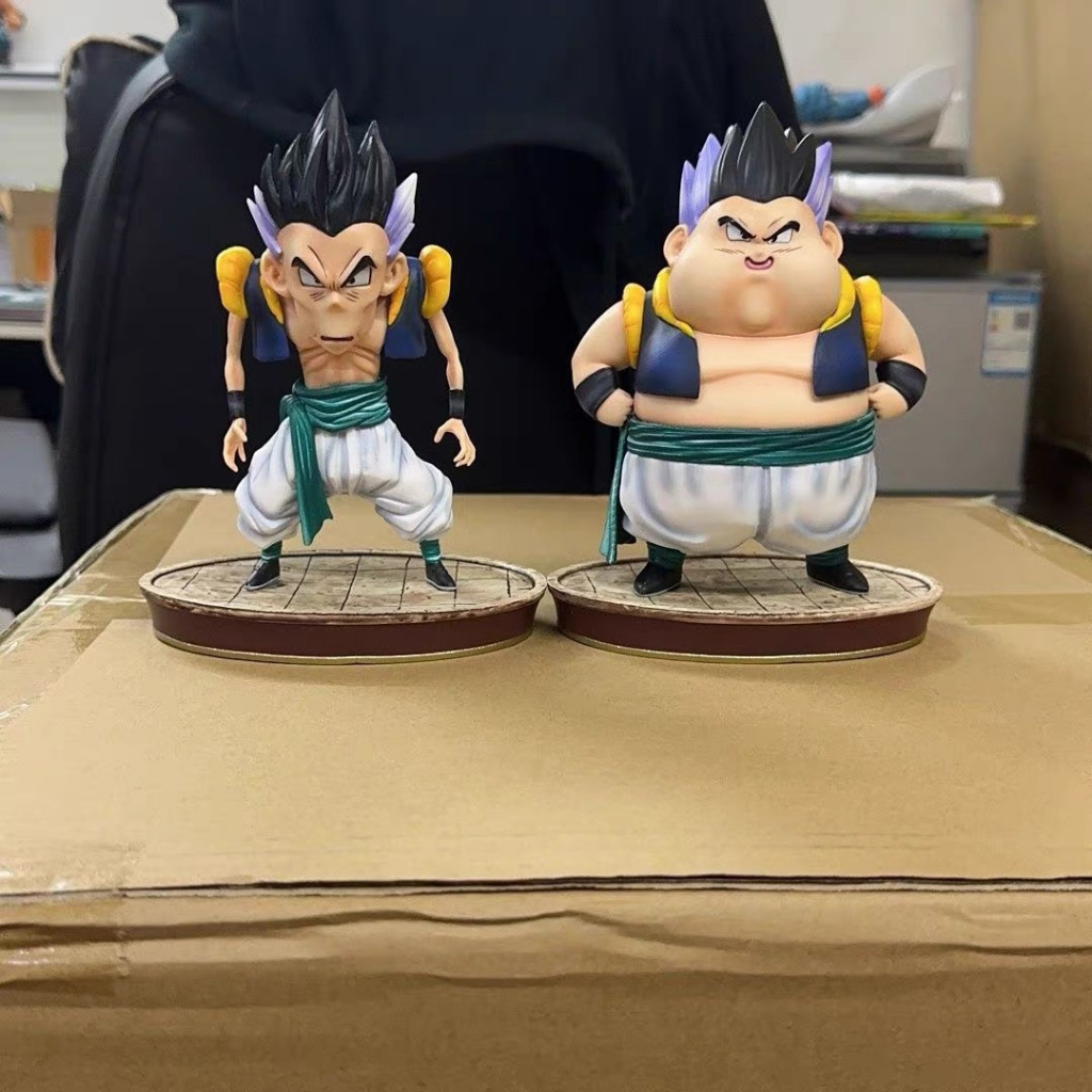 Mô Hình Gotenk Béo+Gầy Cao 15cm Sắc Nét Trong Truyện Dragon Ball
