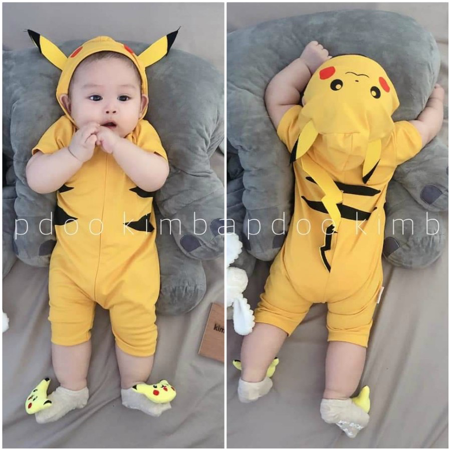 Bộ body đùi hình thú đáng yêu cho bé từ 4-15kg chất cotton mềm mịn co dãn thấm hút mồ hôi rất tốt