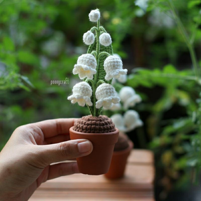 Plants lily of the valley flower 🕊 handmade