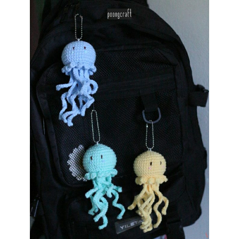 🫧🪼 | keychain 𝐉𝐄𝐋𝐋𝐘𝐅𝐈𝐒𝐇 • handmade